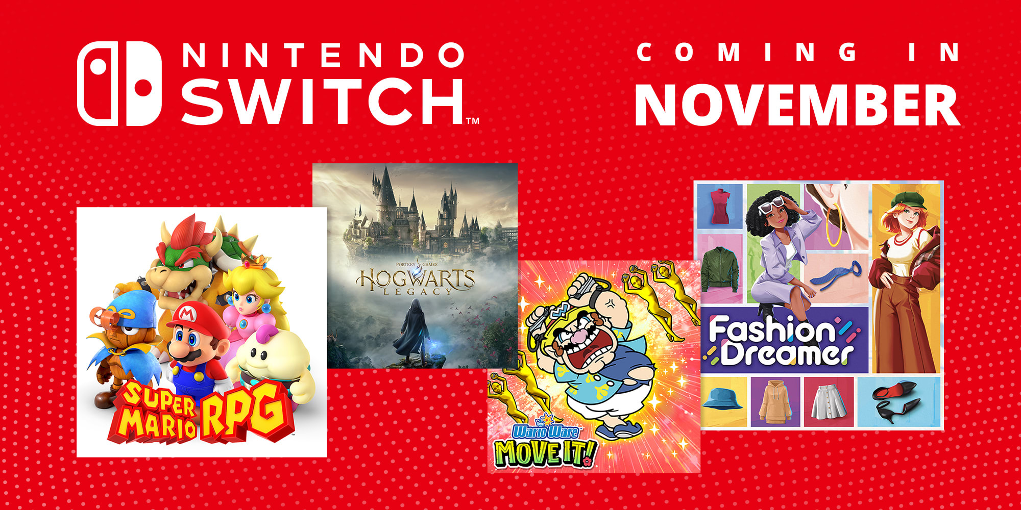 Upcoming Nintendo Switch games November 2023 Nintendo